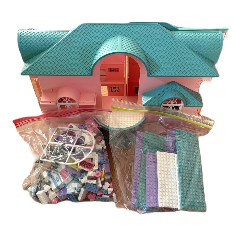 Mega Bloks 1994 Ritvik Fantasy Dream Home House 9401 Retired Parts Accessories